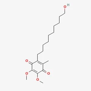 Idebenone structure Idebenone structure